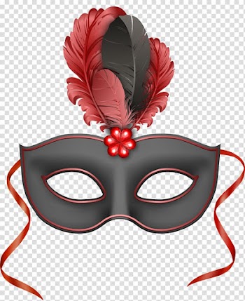 Venice Carnival Mask Masquerade ball Blacks and Whites' Carnival, scratch transparent background PNG clipart
