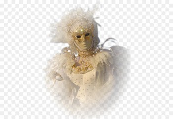Venice Carnival, Venice, Carnival, White, Costume PNG
