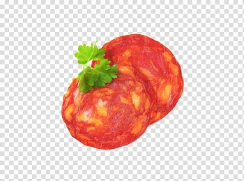 Ventricina Chinese sausage Lorne sausage Hot dog Ciauscolo, Garlic spicy sausage slices transparent background PNG clipart
