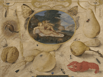 "Venus disarming Amor" in a medallion | Free Photo - rawpixel