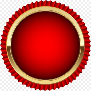 Verona Honors student National Secondary School Grading in education - Hand painted red circle card 