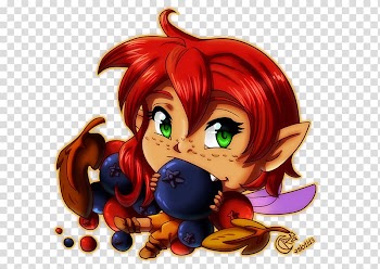 Vertebrate Cartoon Legendary creature, autumn fruits transparent background PNG clipart