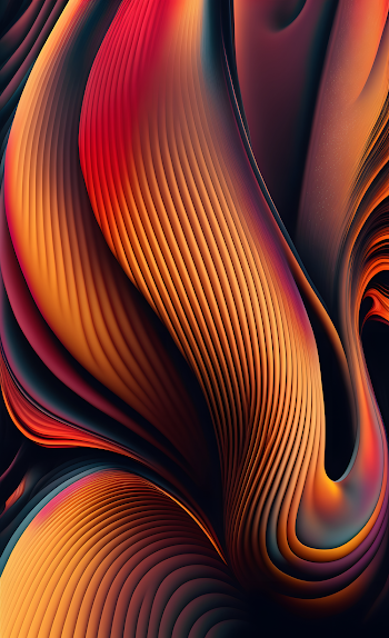 vertical background with gradient flow lines generated by A.I