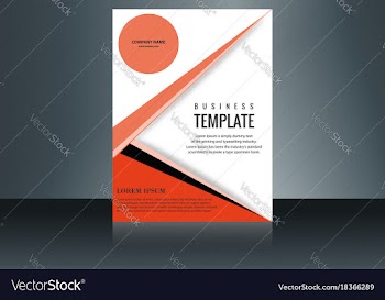 Vertical business card print template personal vector image