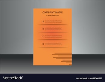 Vertical business card print template personal vector image