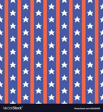 vertical pattern in the style of the usa flag