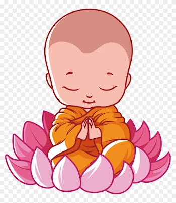 Vesak Buddhism Cartoon Buddhas Birthday - Buddha Cartoon