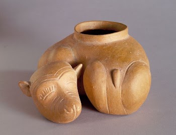 Vessel in the Form of a Sleeping | Free Photo - rawpixel