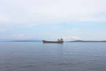 vessel on sea