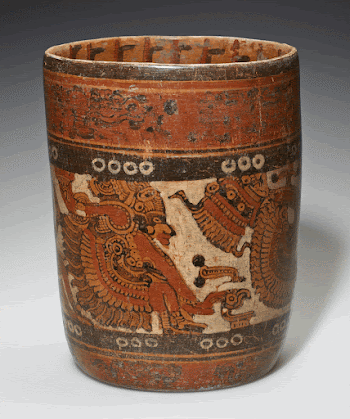Vessel with figure band painted | Free Photo - rawpixel