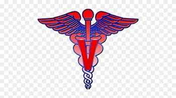 Veterinary Medical Symbol - Army Medical Corps Insignia Mousepad