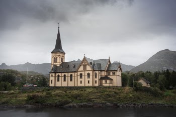 Vågan Church on the Lofoten Islands