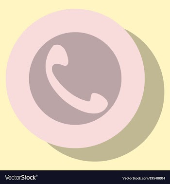 Viber flat icon element template for design vector image