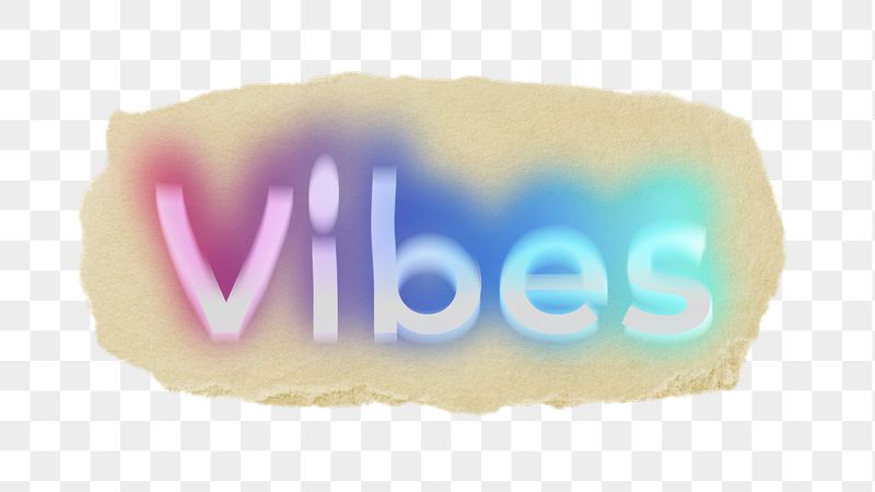 Vibes png ripped paper word | Free PNG - rawpixel