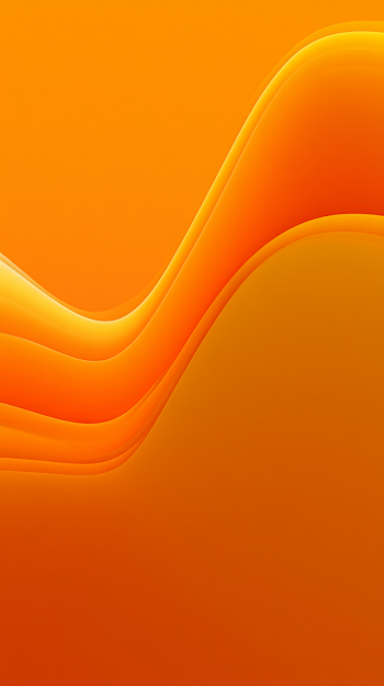 Vibrant Abstract Orange Gradient Background