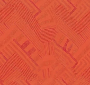 Vibrant Abstract Orange Pattern