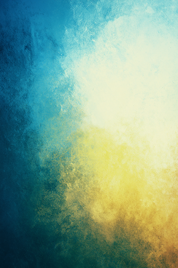 Vibrant Blue and Yellow Gradient Texture