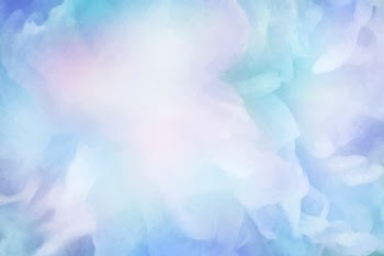 Vibrant blue watercolor painting background Free Vector