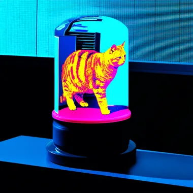Vibrant Cat Luminescent Lamp Vibrant Cat Luminescent Lamp