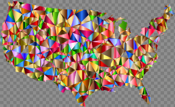 Vibrant Colors Transparent Background