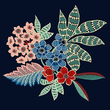 Vibrant Floral Arrangement in Bold Colors