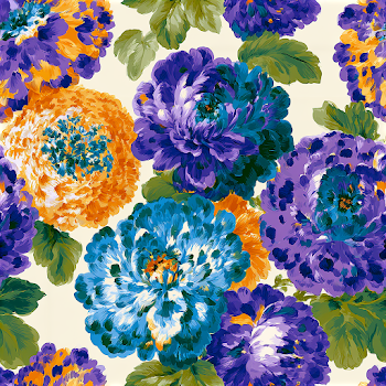 Vibrant Floral Pattern