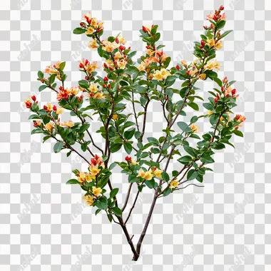 Vibrant Flowering Shrub: A Garden Design Essential