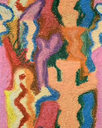 Vibrant Language Abstract