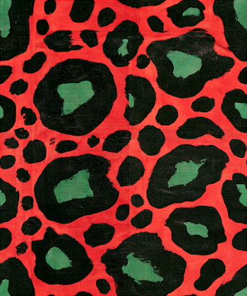 Vibrant Leopard Print Texture