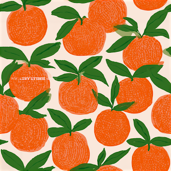 Vibrant Little Oranges Pattern
