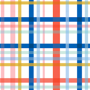 Vibrant Modern Plaid Pattern