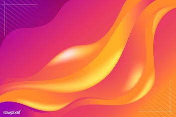 Vibrant orange background | Free stock vector - 843289