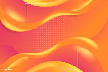 Vibrant orange background | Free stock vector - 843291