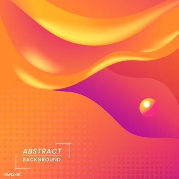 Vibrant orange background | Free stock vector - 843294