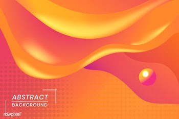 Vibrant orange background | Free stock vector - 843298