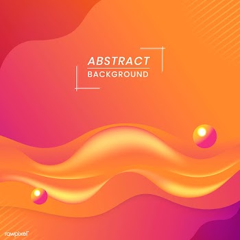 Vibrant orange background | Free stock vector - 843317