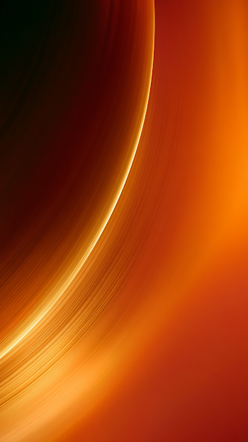 Vibrant Orange Gradient Abstract Background