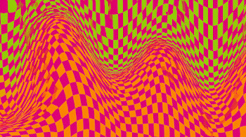 Vibrant Psychedelic Optical Illusion Background