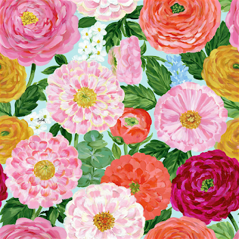 Vibrant Summer Floral Pattern