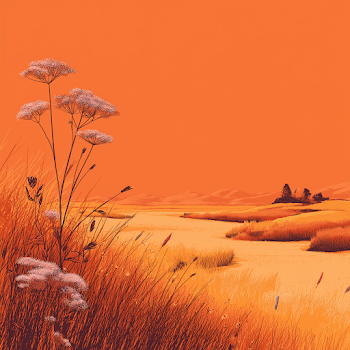 Vibrant Summer Landscape