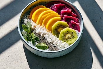 Vibrant Tropical Breakfast Bowl