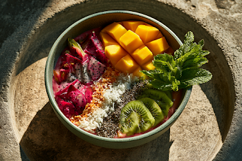 Vibrant Tropical Breakfast Bowl