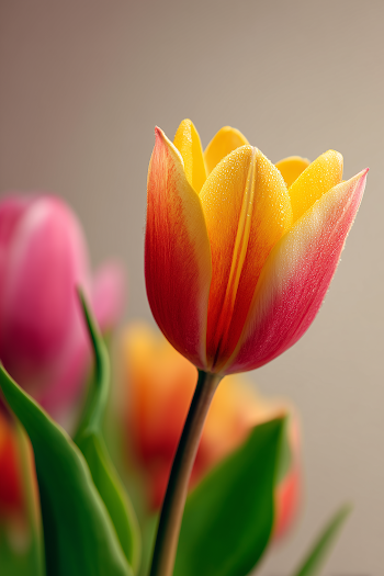 Vibrant Tulip Blossom