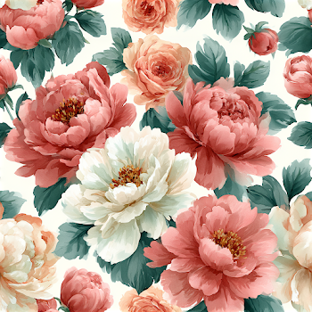 Vibrant Watercolor Floral Seamless Pattern