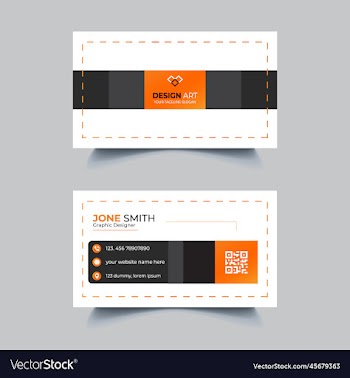 victor business card template