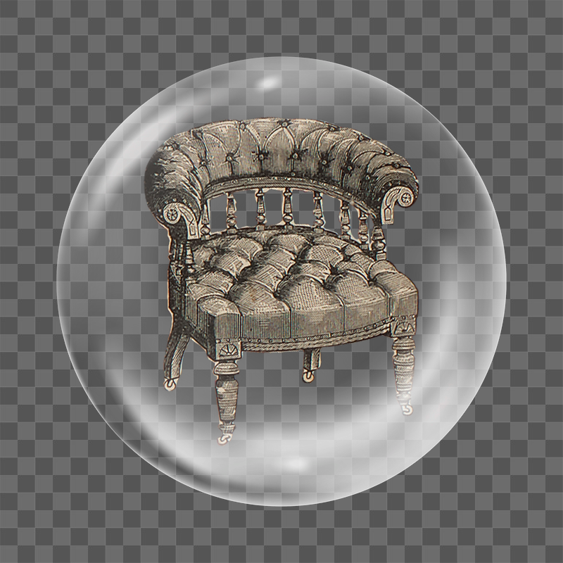 Victorian armchair png vintage furniture | Free PNG - rawpixel