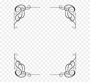 Victorian, Art Deco, Frame, Border, Deco - Coloring Book