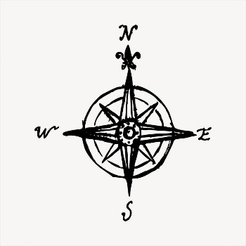 Victorian compass  clipart, vintage | Free Vector - rawpixel
