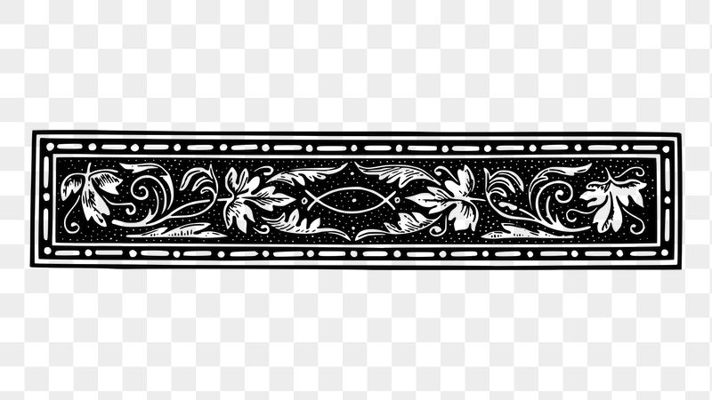 Victorian divider  png sticker | Free PNG - rawpixel