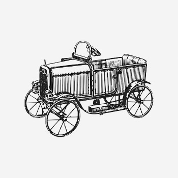 Victorian electric car clipart, vehicle | Free Photo - rawpixel